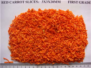 脱水胡萝卜丝 Dehydrated carrot silk