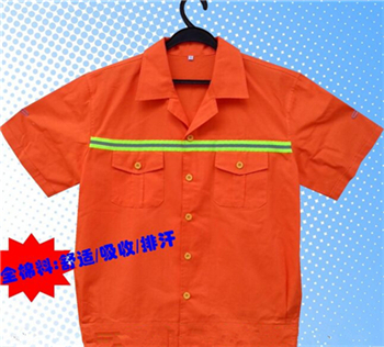 短袖工作服 Short sleeved overalls